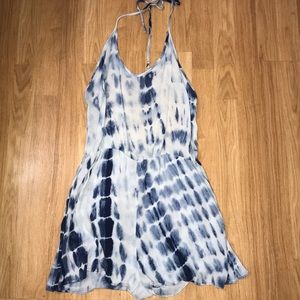 SUMMER SALE❕‼️Blue Tie Dye Romper